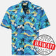 Tropisch Hawaii Blauw, foute kersttrui