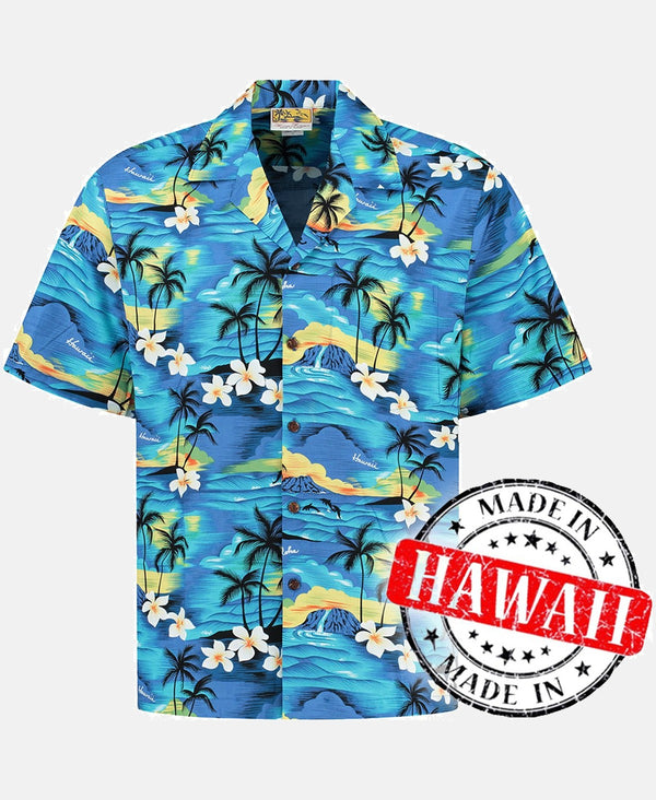 Tropisches Hawaii Blau