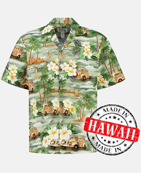Hawaiihemd Blumen auf Hawaii