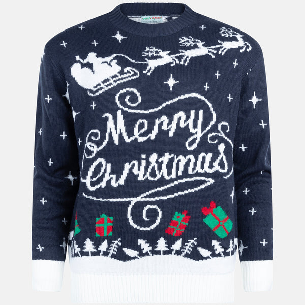 Weihnachtspullover Merry Christmas Stilvoll