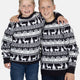 Modern Blauw & Wit, foute kersttrui