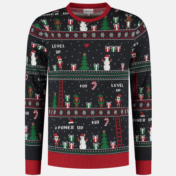 Weihnachtspullover Vintage Gaming
