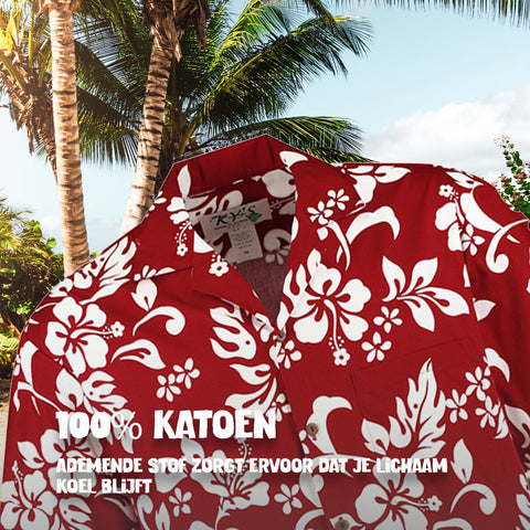Hawaii Bloemen Rood