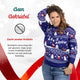 Weihnachtspullover Let it Snow