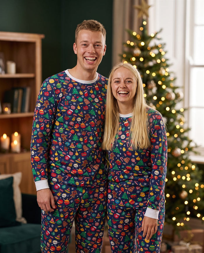 Weihnachtspyjamas