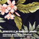 Hergestellt in Honolulu (Hawaii): Hawaiihemd Hibiskusblau