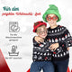 Für den perfekten Weihnachts-Look: Weihnachtspullover Stilvolle Weihnachten für Kinder, für die Waschmaschine geeignet, bei 40 Grad waschen