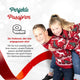 Perfekte Passform: Weihnachtspullover Gemütliches Weihnachtsrot für Kinder