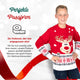 Perfekte Passform: Weihnachtspullover Rudolf für Kinder