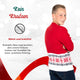 Kein Kratzen: weicher Weihnachtspullover Rudolf für Kinder