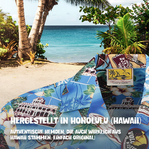 Hergestellt in Honolulu (Hawaii): Hawaiihemd Party auf Hawaii