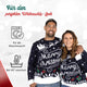 Für den perfekten Weihnachts-Look: Weihnachtspullover Merry Christmas Stilvoll, für die Waschmaschine geeignet, bei 40 Grad waschen