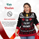Kein Kratzen: weicher Weihnachtspullover Merry Christmas Ya Filthy Animal