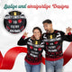 Lustige und einzigartige Designs: Weihnachtspullover Merry Christmas Ya Filthy Animal im Detail
