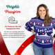 Perfekte Passform: Weihnachtspullover Let it Snow für Damen und Herren