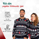 Für den perfekten Weihnachts-Look: Weihnachtspullover Stilvolle Weihnachten, für die Waschmaschine geeignet